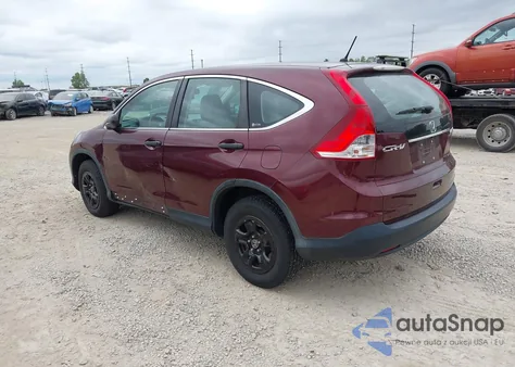 2012 Honda Cr-V Lx из США, поврежденный, VIN 5J6RM4H34CL078229